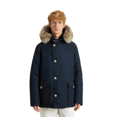 Parka Uomo Artic Anorak, con pelliccia rimovibile sul cappuccio e spallacci interni